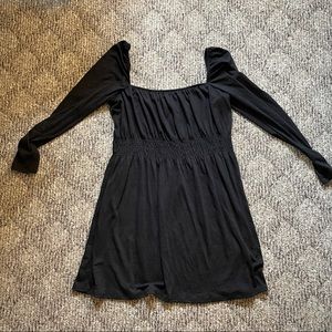 H&M black off the shoulder dress. Size XL worn once. Like new condition